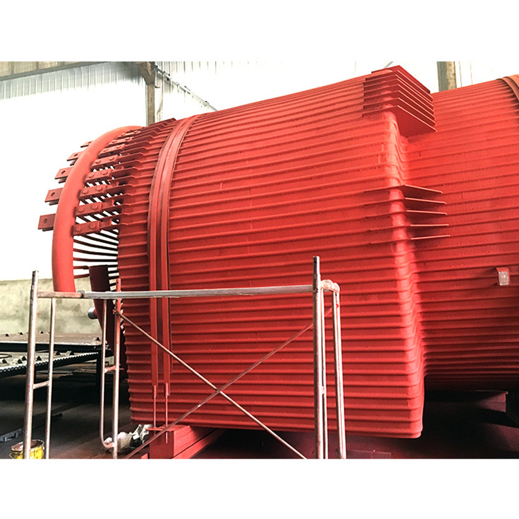 Large CFB Boiler Industrial Cyclone Separator With High Speed Rotating Air Flow